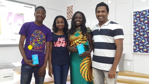 Tomiwa Talabi,  Jumoke Okikiolu, Lola Ichetaonye and Anish Mathew