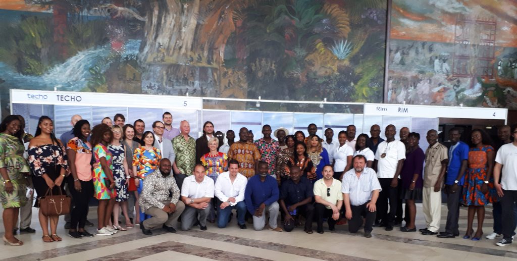 Exhibitors and Organisers of Czech days in Ghana